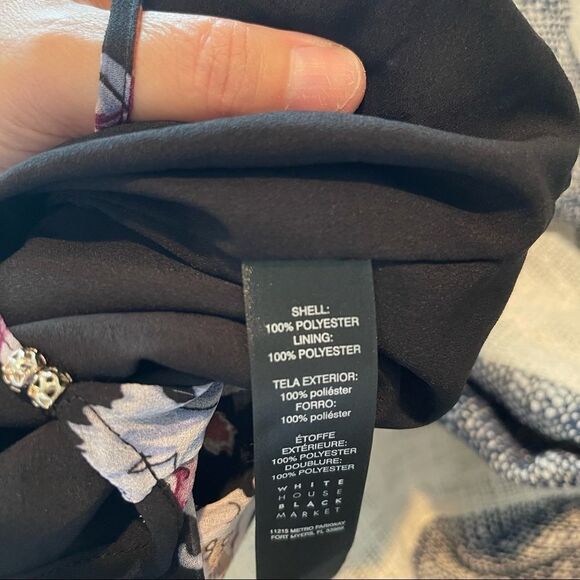 White House Black Market Cold Shoulder Dress Small - Picture 3 of 3